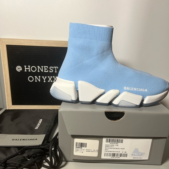 Speed 2.0 balenciaga knit sneakers - Picture 9 of 9